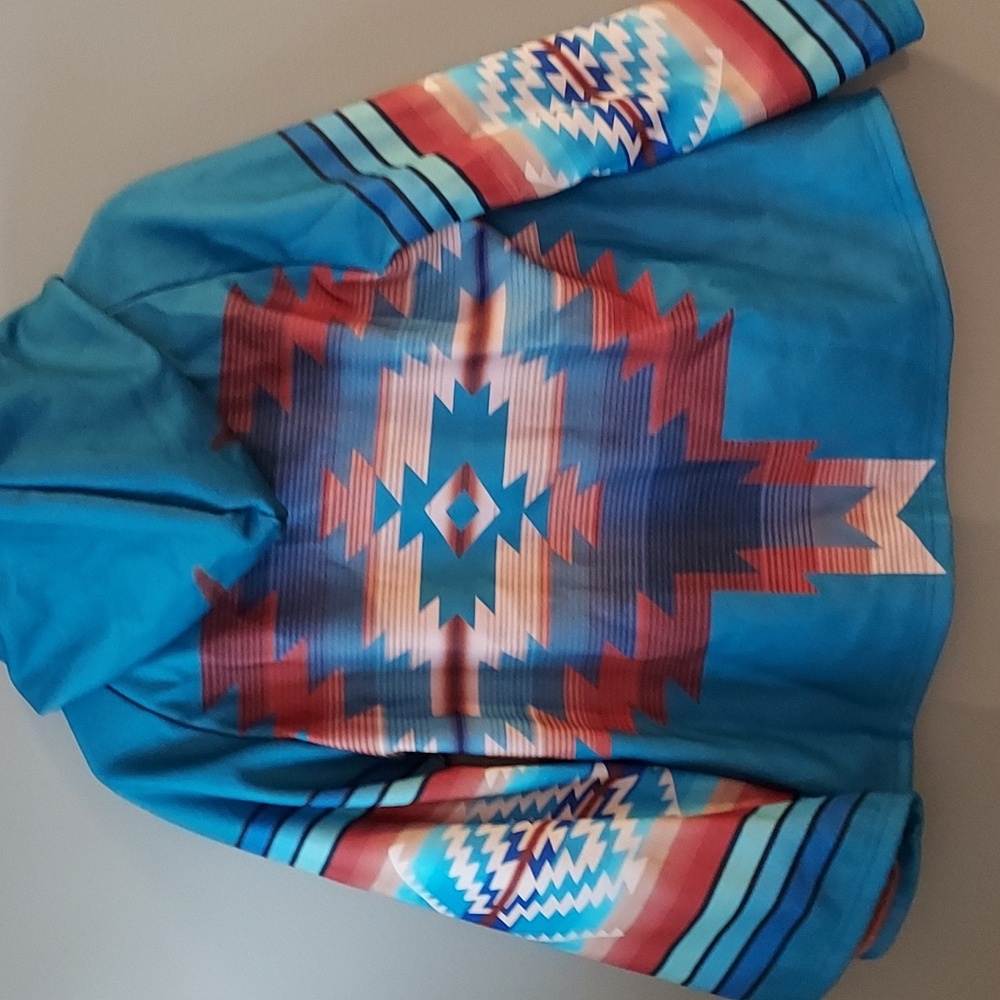 Western Aztec Jacket Size Small - image 2